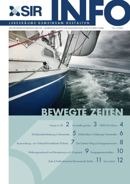 Titelseite des SIR Info 01/2025